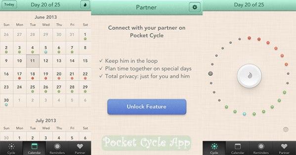 Pocket Cycle Period Tracking App