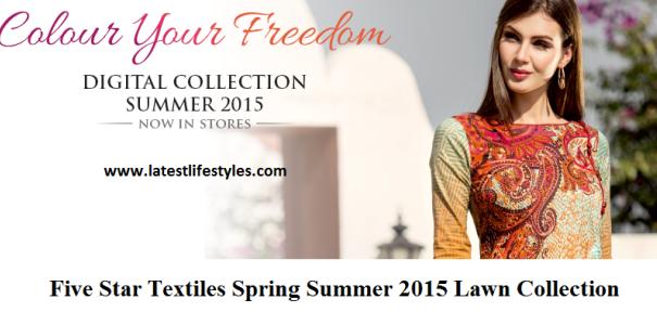 Five Star Textiles Summer Lawn 2015