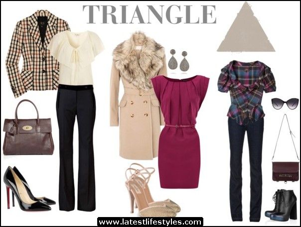 Dresses for Triangle Body Shape