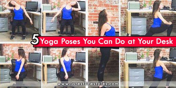Easy Yoga Exercises at Office Chair